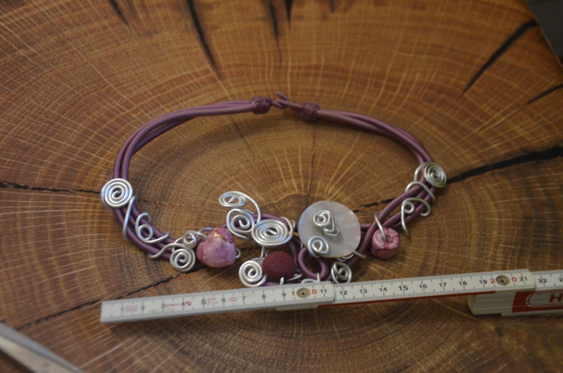 Catenine: COLLIER - HANDARBEIT - NEU – Nuovo (secondo la descrizione) da Chiasso venduto da Dolly015 1