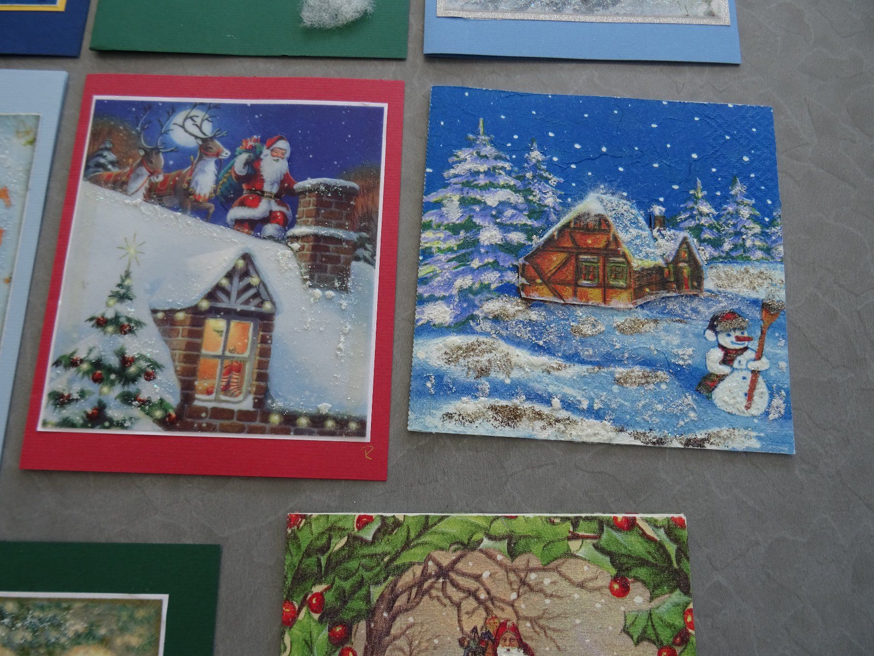 Cartoline: 11 Weihnachtskarten handarbeit – Nuovo (secondo la descrizione) da Rothrist venduto da heinrich1966 4