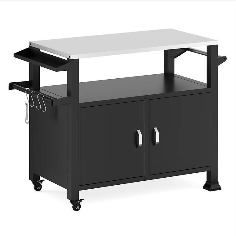 Tavoli: Table d'appoint barbecue 2 portes noire – Usato da Fribourg venduto da ser_jp7r