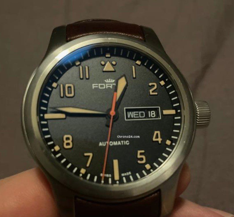 Fortis Orologi: Fortis B-42 Automatic, Top Zustand, ab Service! – Usato da Baar venduto da dieUhrenwerkstatt