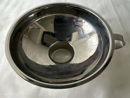 Vintage Edelstahl Trichter - Küchenhelfer, guter Zustand!