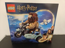 Neu - Lego - Harry Potter - 76443 - Hagrid & Harrys Motocycl