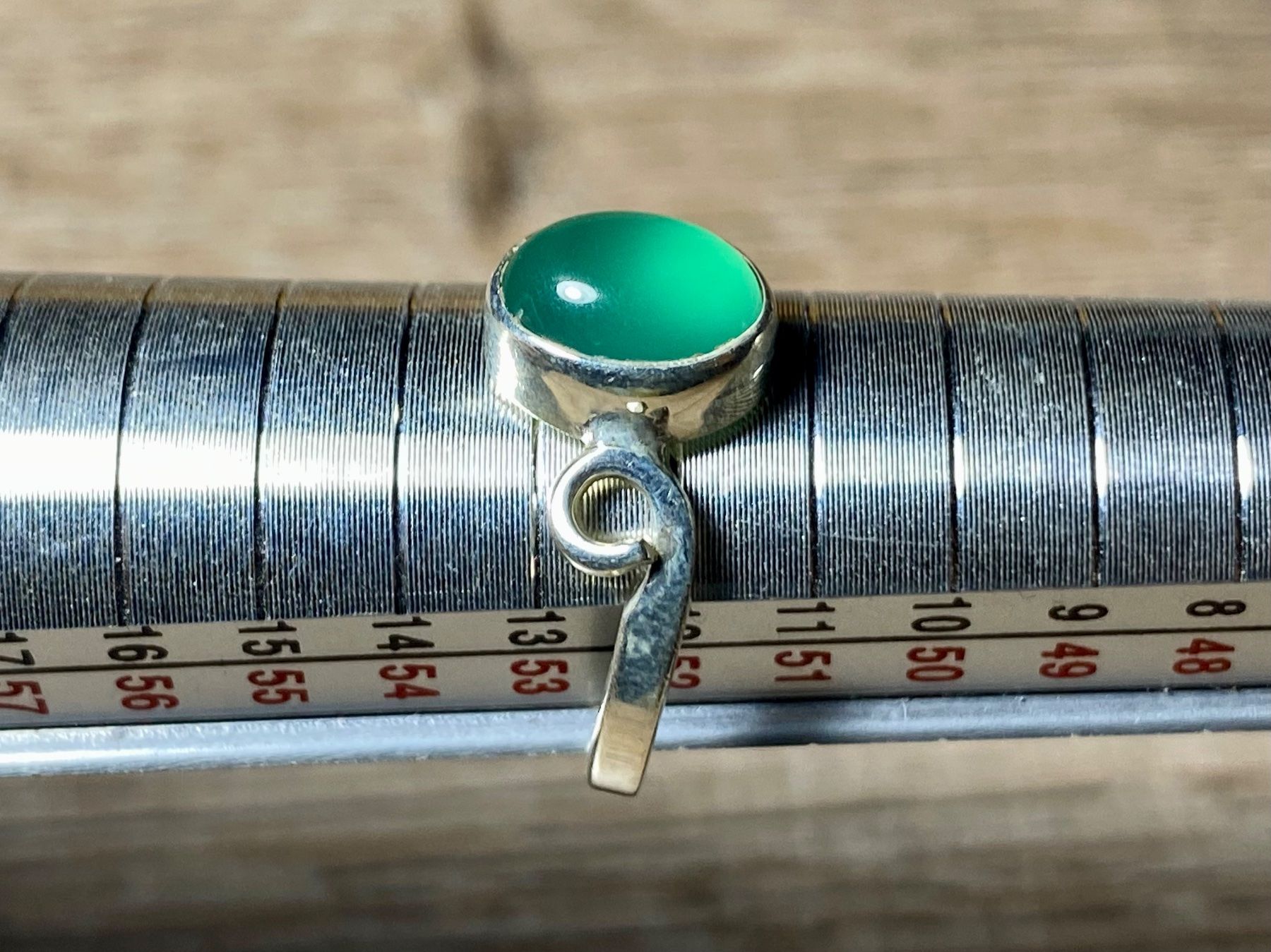 Anelli: Grüner Achat - orientalischer 925 Silber Ring – Nuovo e nell'imballaggio originale da Laax venduto da Kiki_Kingdom3 4