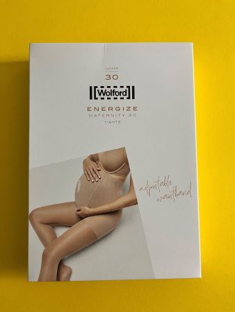 WOLFORD Stützstrumpfhose Medium, Gr. S  Farbe Fairly light