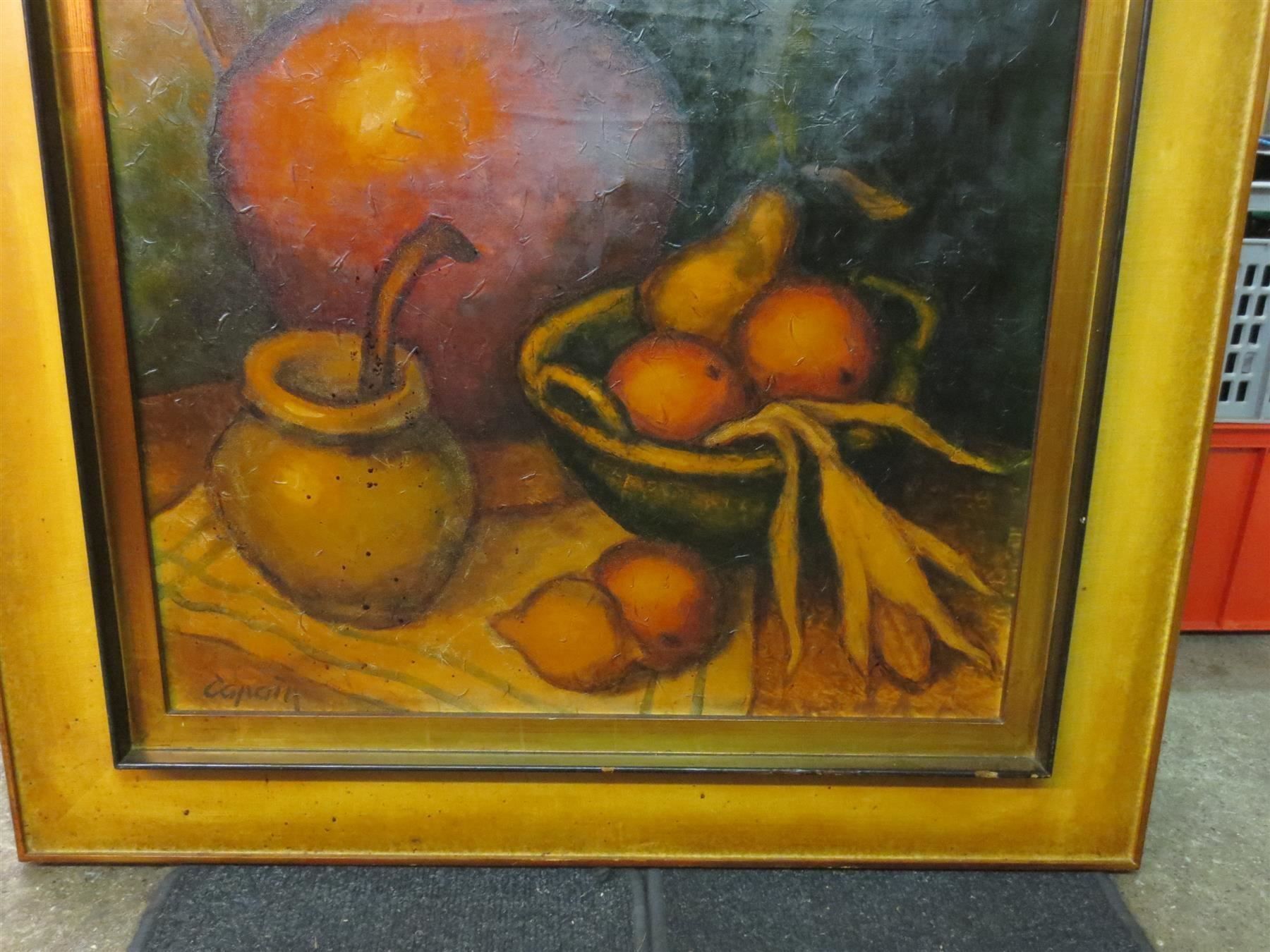 Dipinti: Ölgemälde Stilleben Früchte – Usato da Schöftland venduto da Topdeal4 4