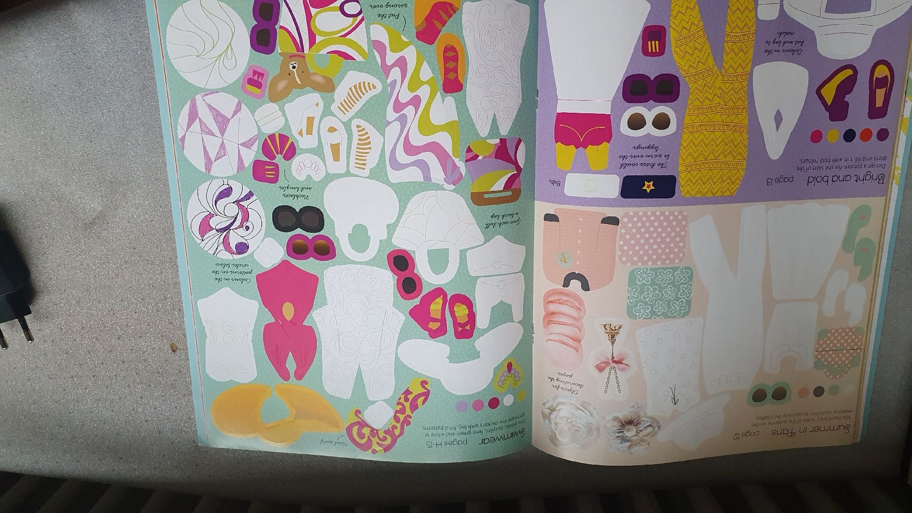 Aufkleber: Fashion Designer Sticker Buch – Neu (gemäss Beschreibung) aus Pfaffhausen von mai2002 2