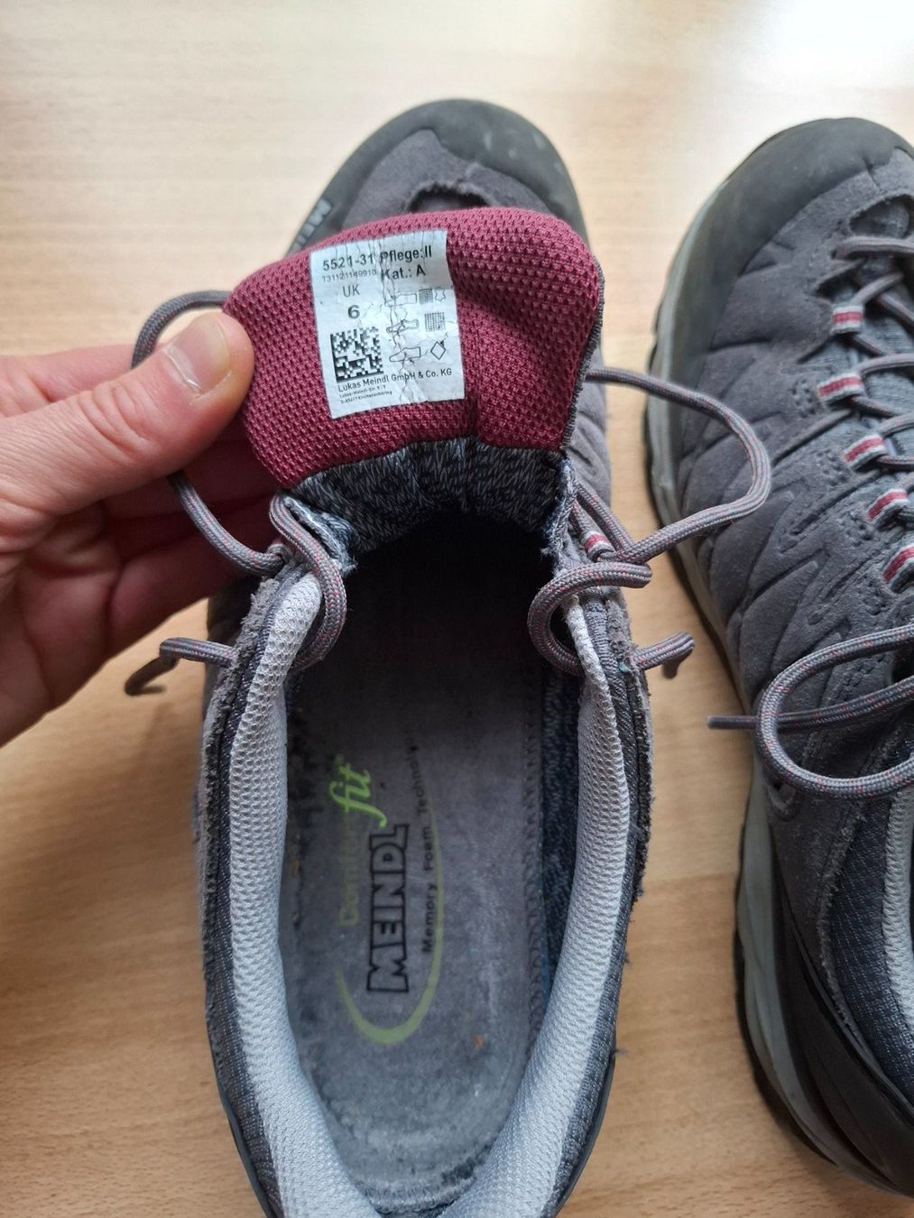 Meindl Scarpe da donna: Meindl Trekkingschuh Damen Grösse 39,5 – Usato da Kottwil venduto da buergisser_p 1