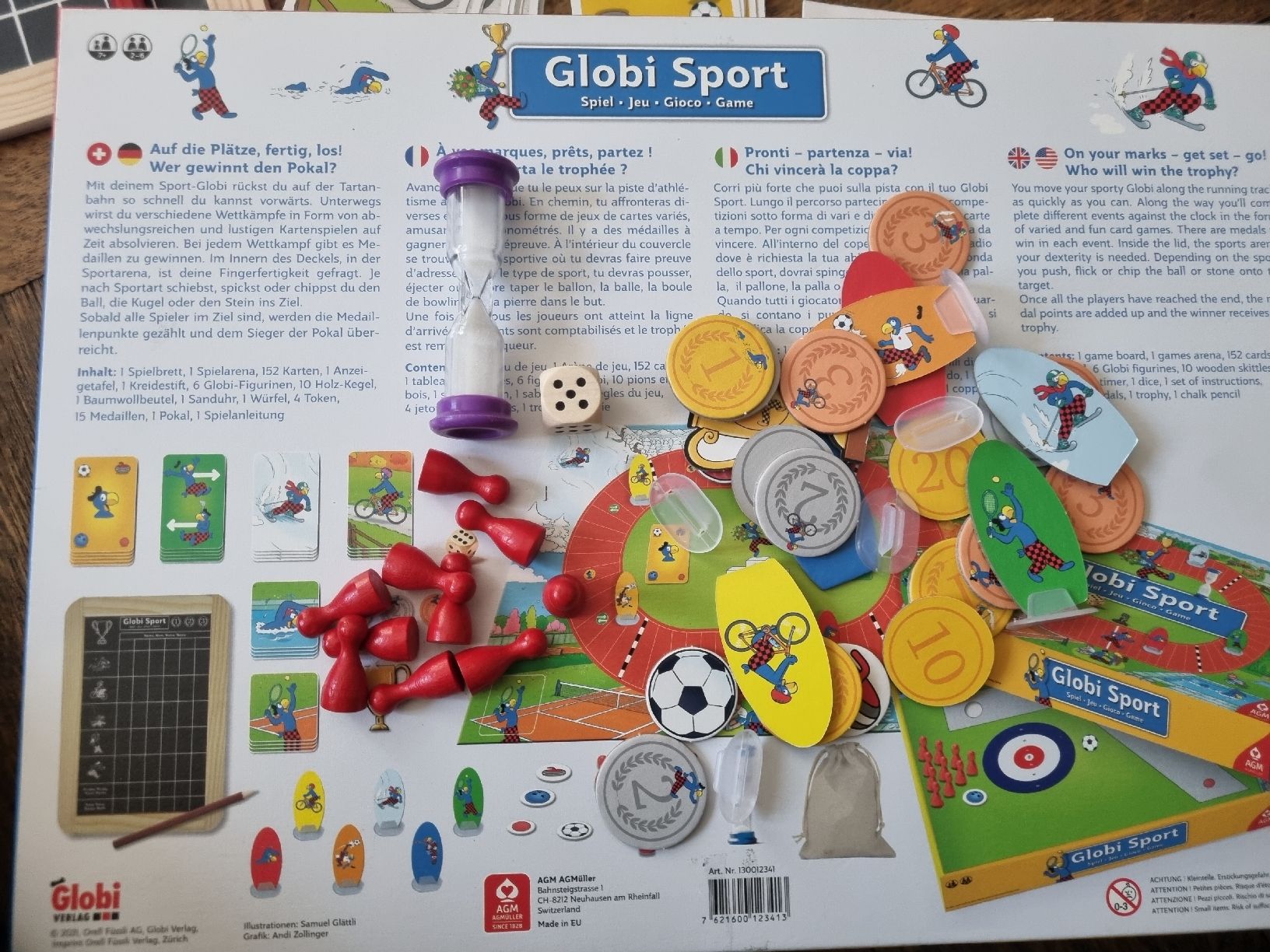 Giochi: Globi Sport - Jeu de société  – Usato da Fribourg venduto da jarmilka 5