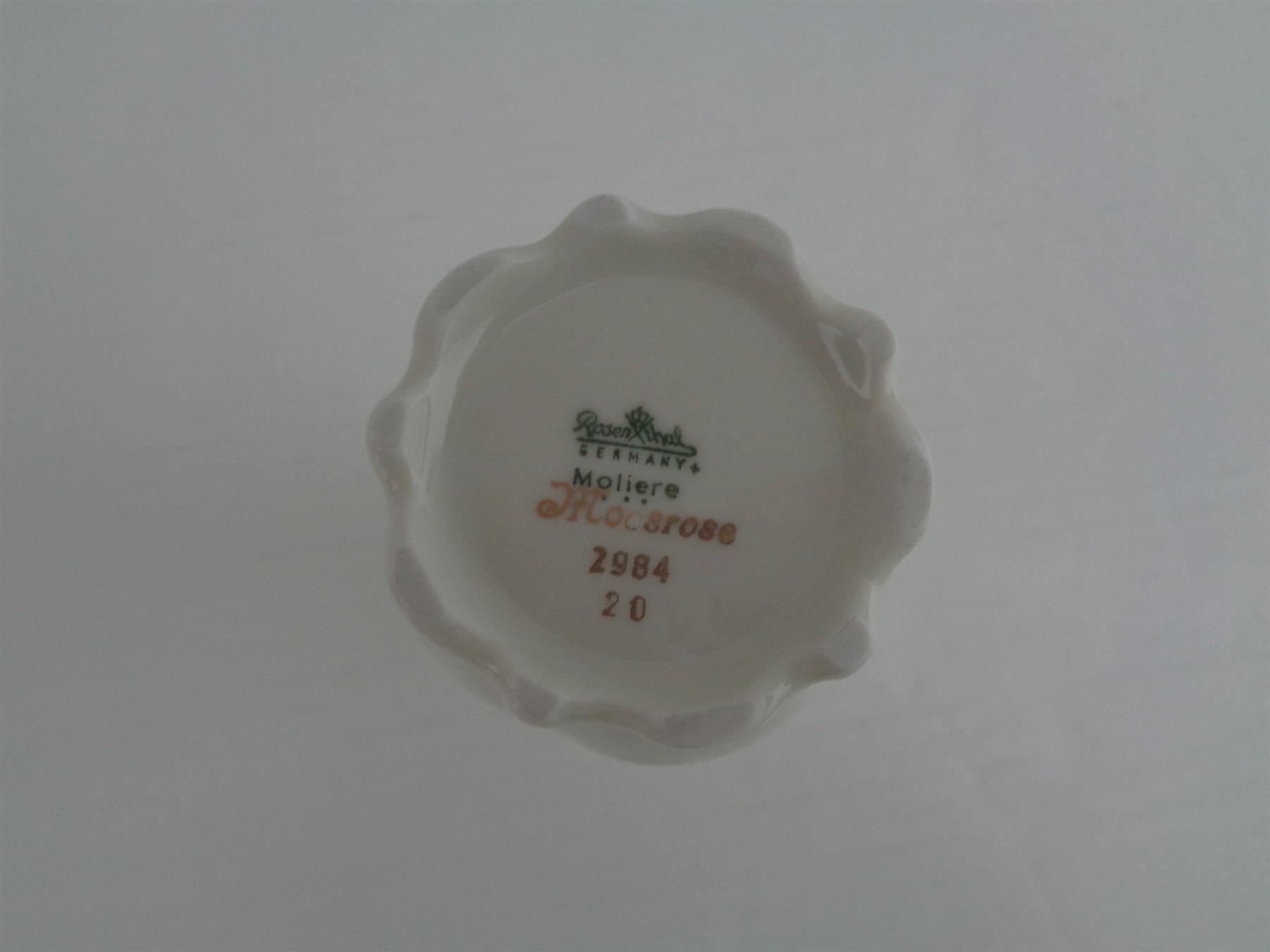 Rosenthal Vasi & Recipienti: 2 Vasen Rosenthal Moliere + Classic Rose – Usato da Chur venduto da omonia 9