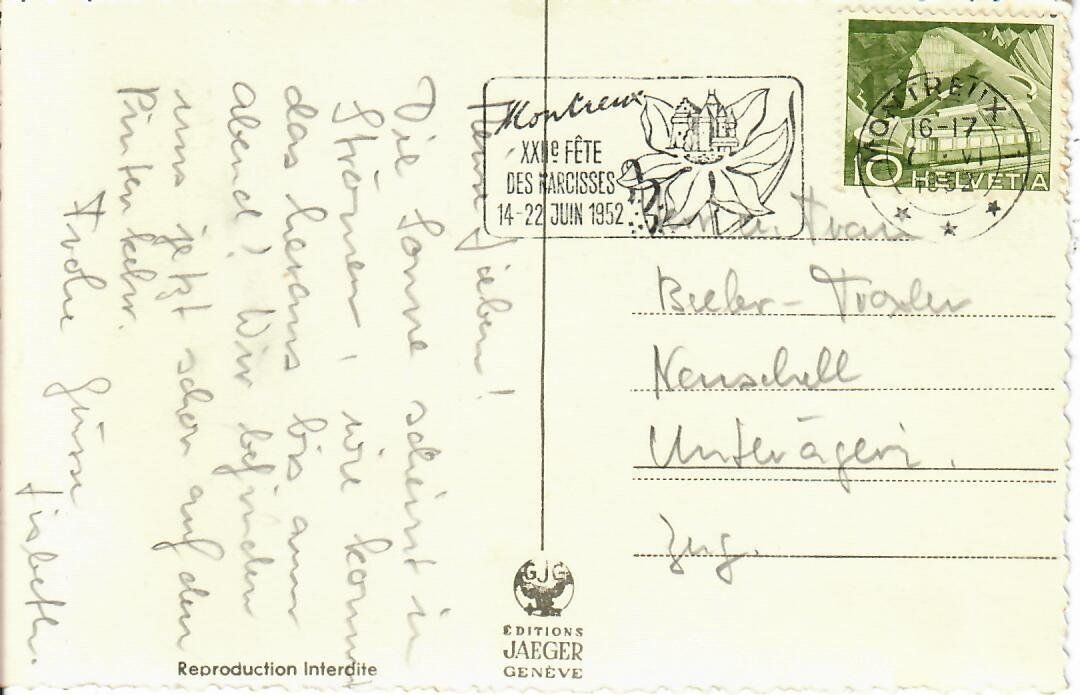 Cartes postales: Montreux – D'occasion à Hochdorf par Ziegel-16 1