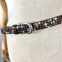 Leather Belt With Studs
