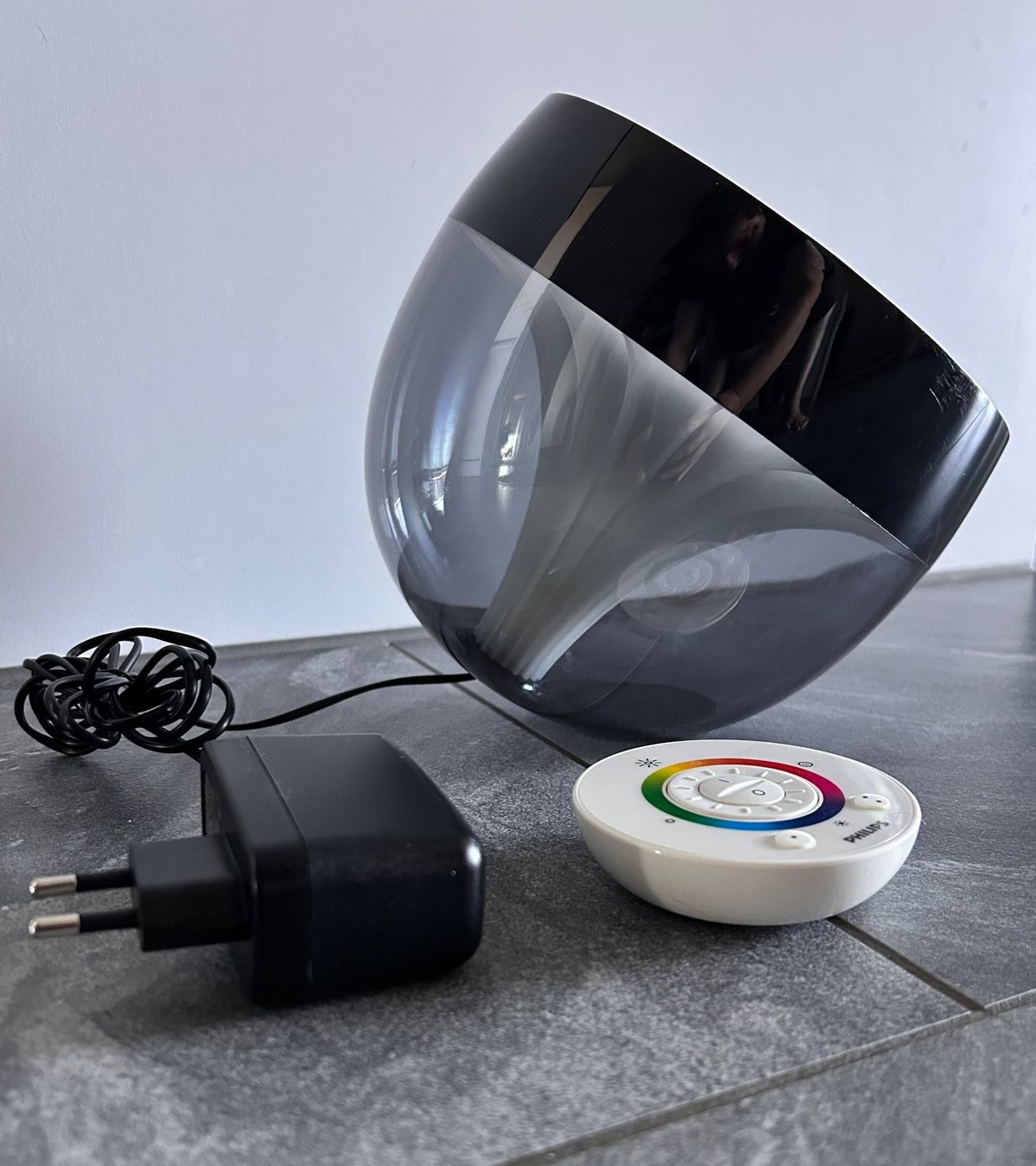 Philips Lampen: Philips Hue IRIS Tischleuchte - schwarz - Top neuwertig – Gebraucht aus Schongau von Designart