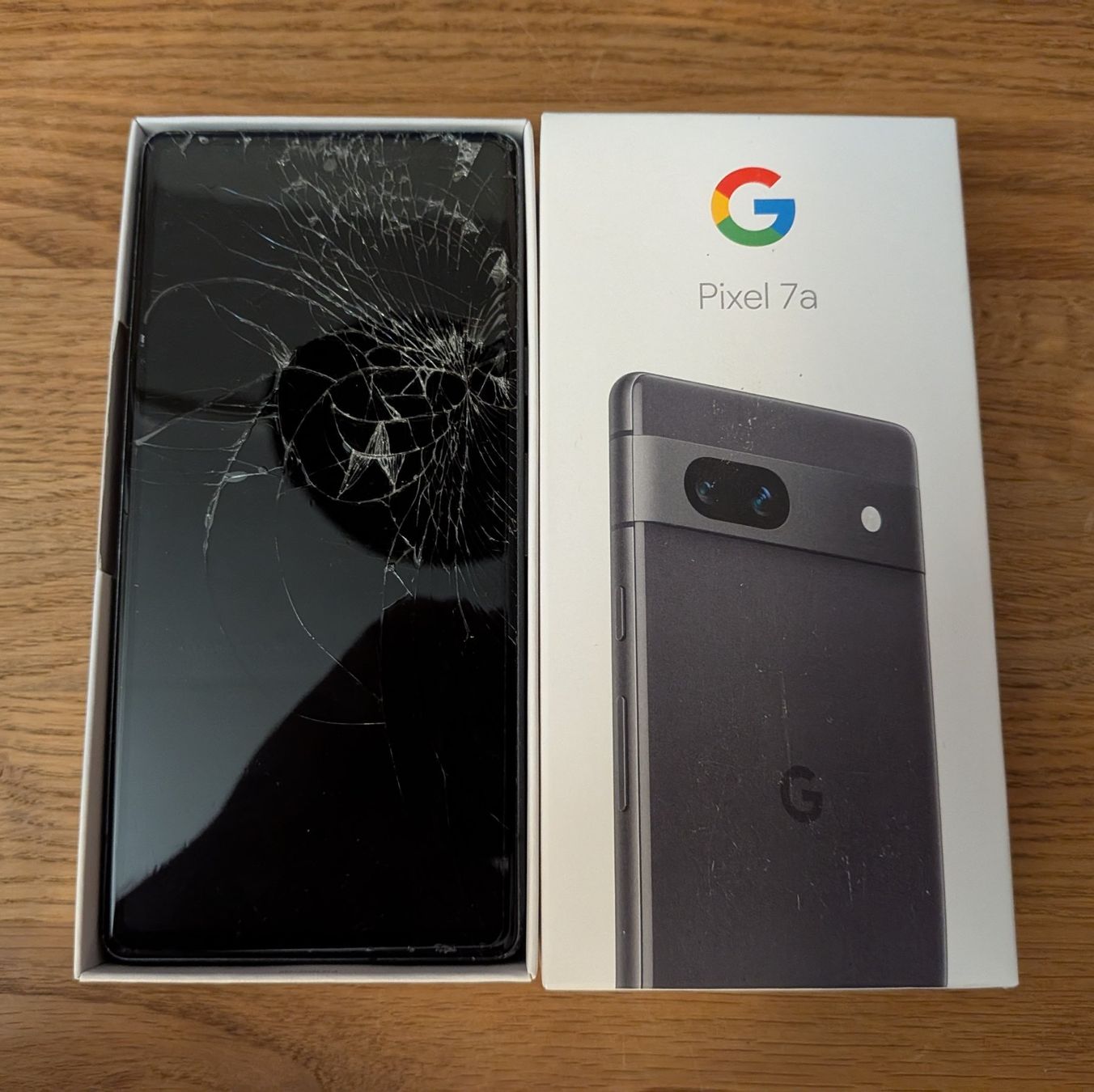 Google Telefoni cellulari / Smartphones: Smartphone Google Pixel 7a (Displaybruch, Verbogen) – Difettoso da Thal venduto da moser_p