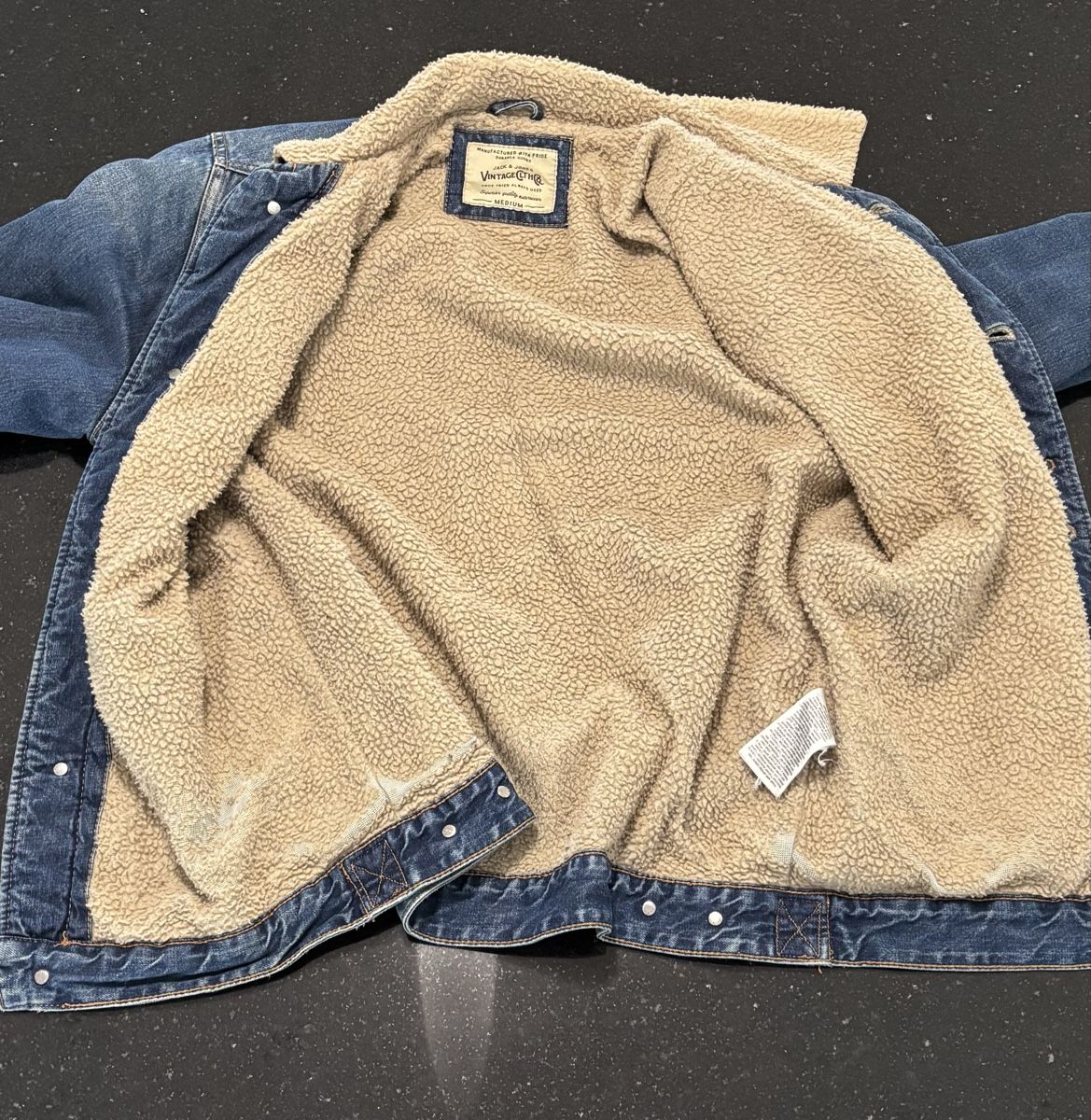 Jack & Jones Jacken: Jack and Jones Jeansjacke mit Teddyfell – Gebraucht aus Steffisburg von gio_w2pf 2