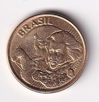 Brasilien 10 centavos 2005ss+