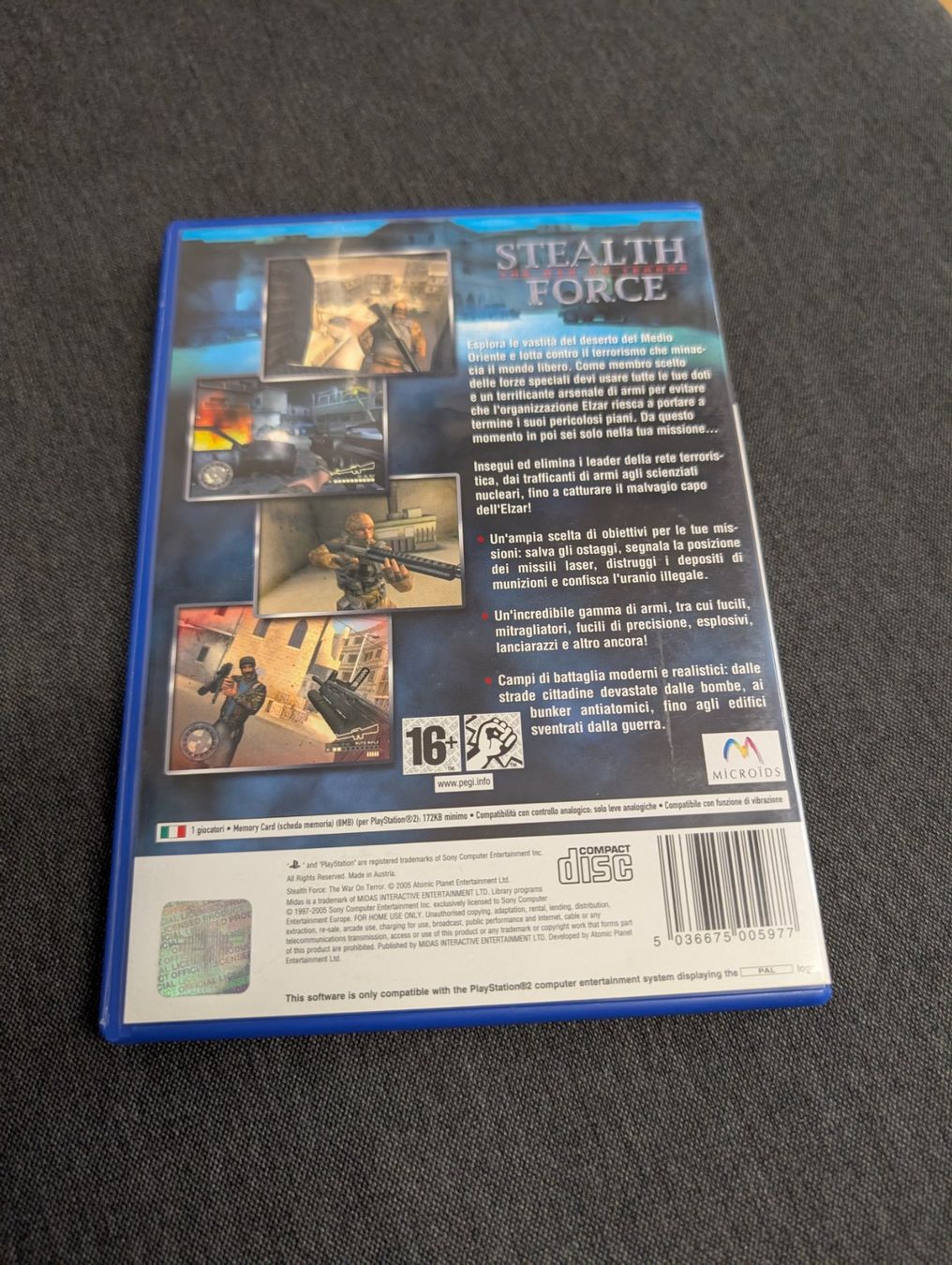 Spiele: Stealth force Sony playstation 2 – Gebraucht aus Giubiasco von Ticinerd 1