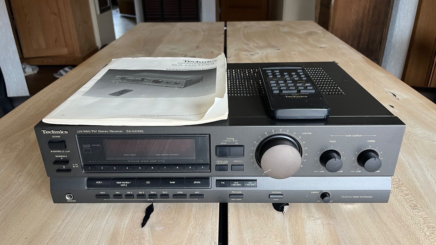 Technics Receiver: Technics SA-GX100LE Stereo Receiver – Gebraucht aus Wagen von Heisch1
