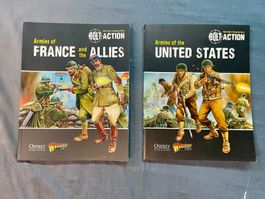 Livre d’armée Bolt Action USA et France & Allies
