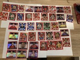 TOPPS EURO 2024 Stickeralbum Stickers - Selten & Vielfältig