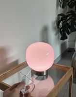 Tischlampe Kugelform rosa