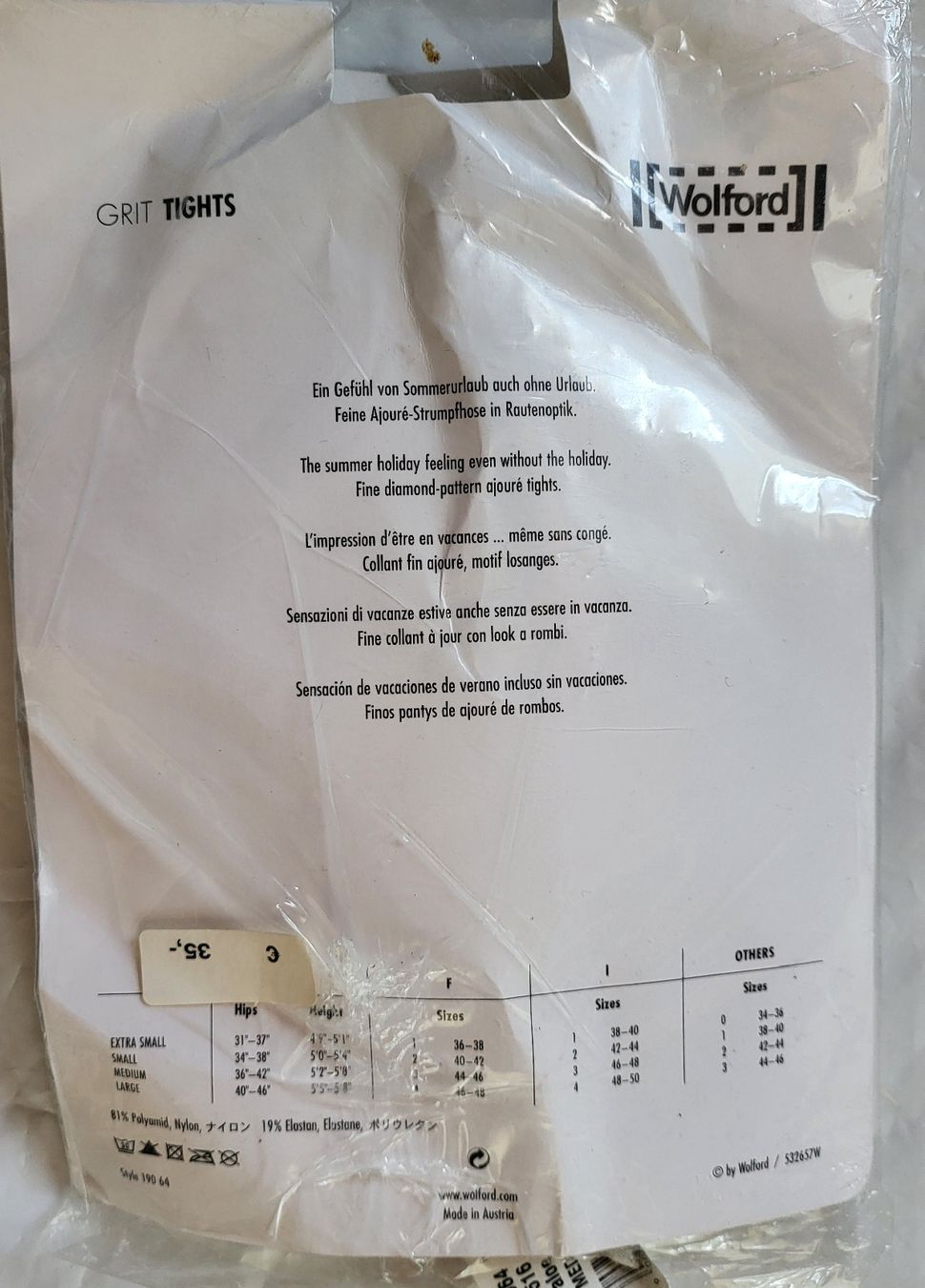 Wolford Calze & Collant: 2Wolford collants neufs, et 1 stockette taille S/M – Nuovo (secondo la descrizione) da Niedergösgen venduto da Eva2410 4