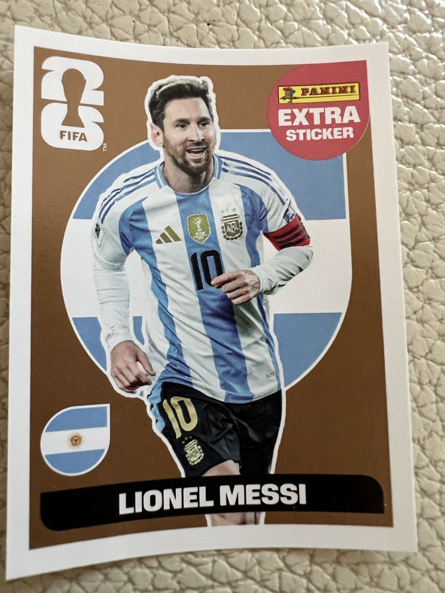Panini Carte collezionabili: Panini-Extra-Sticker Lionel Messi – Nuovo (secondo la descrizione) da Ebmatingen venduto da Samato
