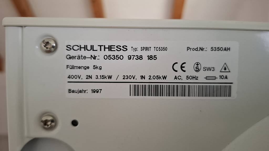 Schulthess Waschmaschinen: Occ. Waschturm von Schulthess – Gebraucht aus Dübendorf von Denise.70 3