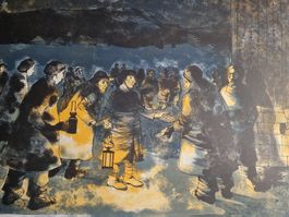 Jean Claude Bourgeois  LITHOGRAPHIE SIGNIERT NUMMERIERT