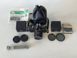 Fujica AX-5  35mm Spiegelreflexkamera