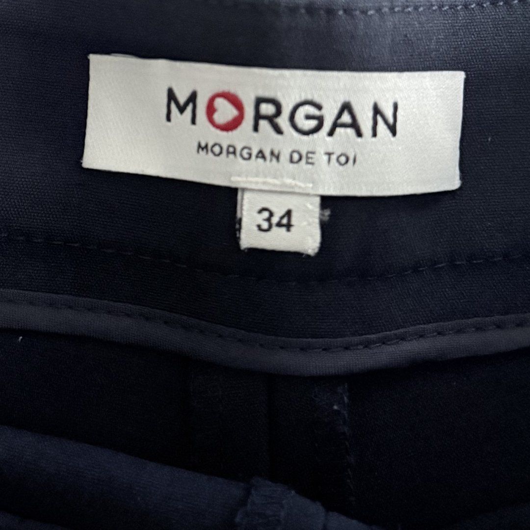 Morgan Pantaloni: MORGAN Short Bleu Marine - Taille 34 – Usato da Vevey venduto da secondlifevevey 2