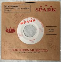 Single: CARL PERKINS - Lake CountyCottonCountry (Rockabilly)
