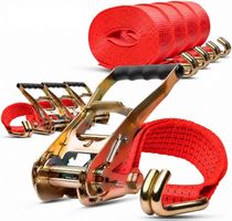 Spanngurte mit Ratsche 8m 10er-Set (5000 kg LC, 50 mm)