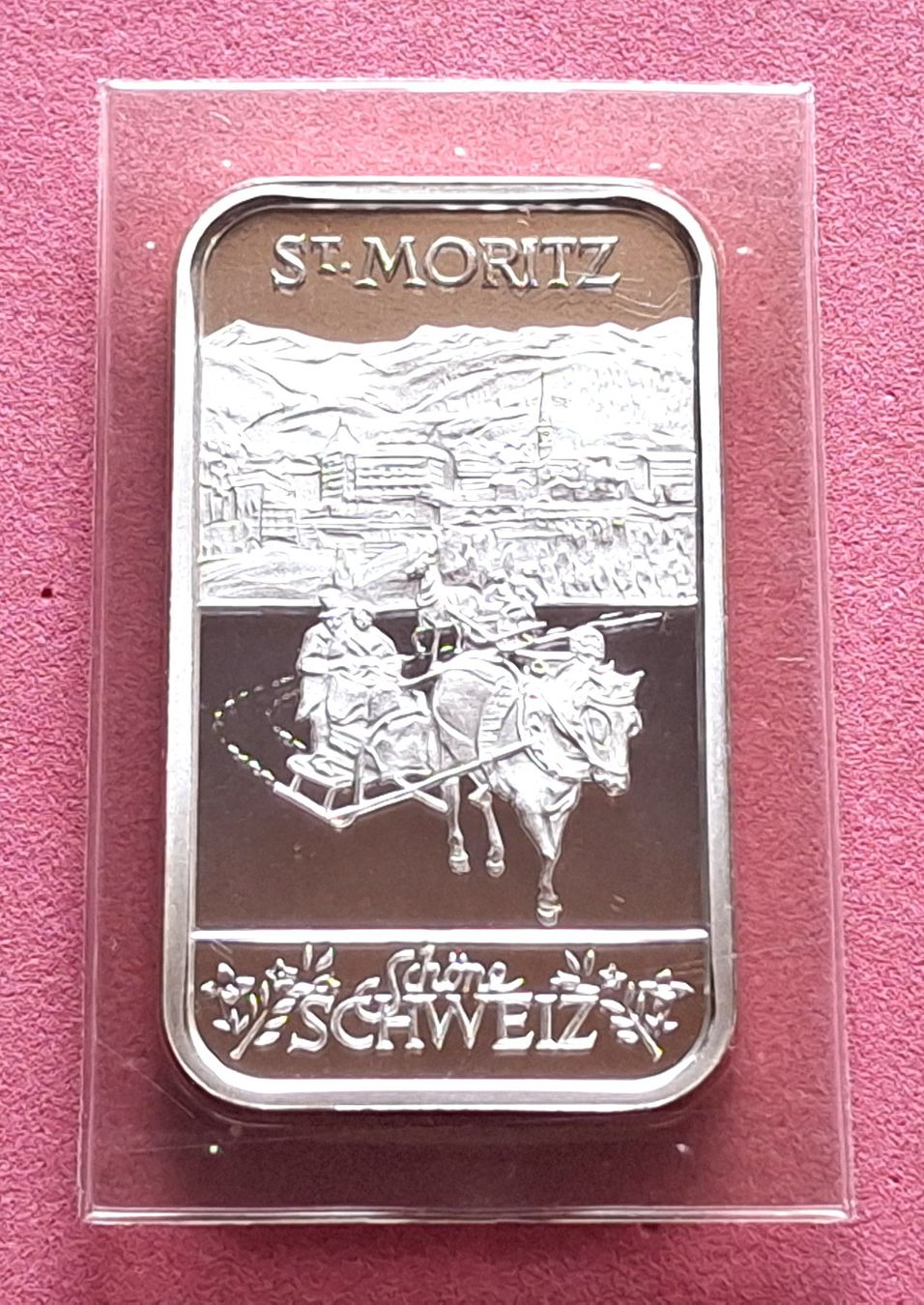 Edelmetalle: SCHÖNE SCHWEIZ - ST. MORITZ - OVP – Gebraucht aus Boniswil von dpd4coins