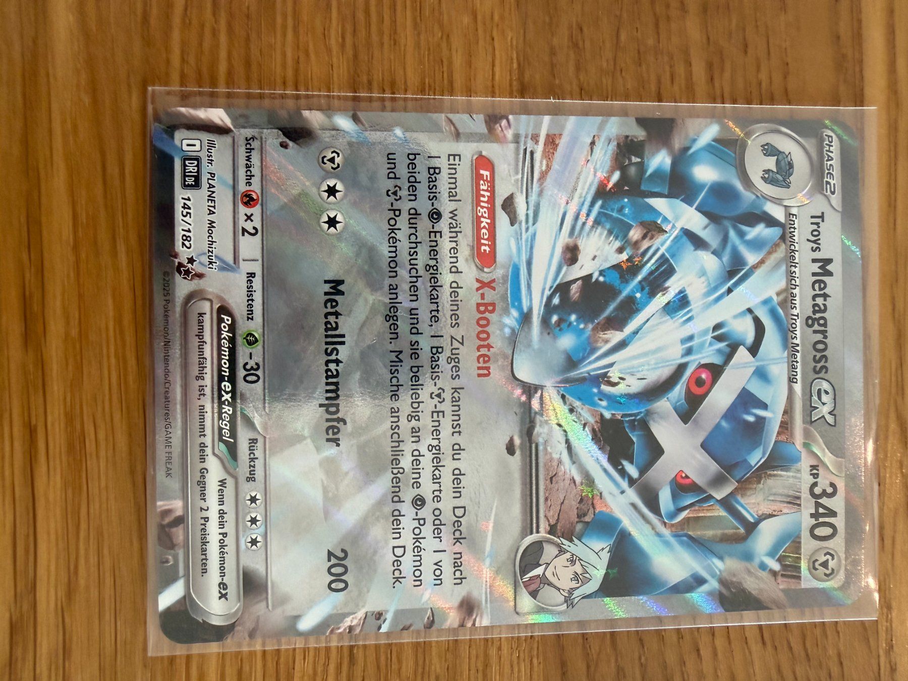 Pokémon Carte collezionabili: Troys Metagross EX 145/182 – Usato da Amriswil venduto da sim_nlb6