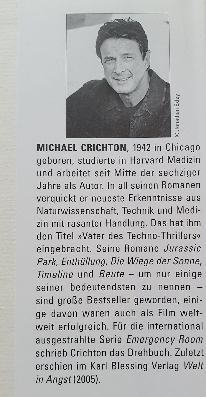 Bücher: MICHAEL CRICHTON: NEXT (2006) ROMAN – Gebraucht aus Meinisberg von Steiner31 2