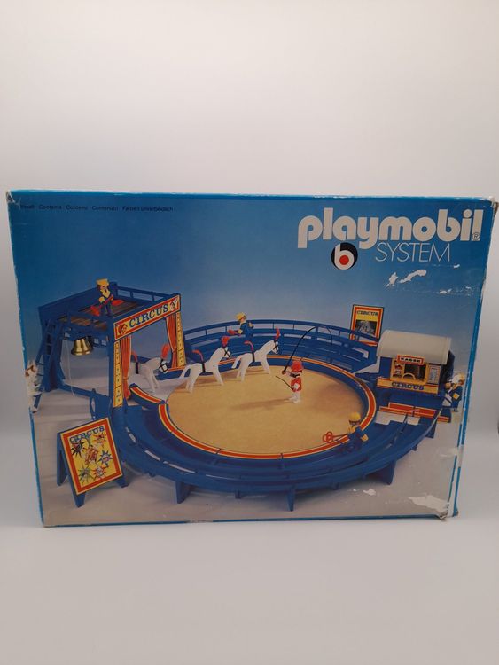 Playmobil Vintage – Cirque 3510 (années 70, Presque Complet, Allemagne)