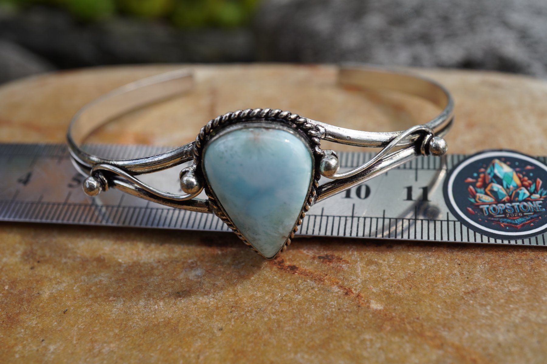 Minerali & Pietre curative: Larimar   Arm Spange     ab  1.-     Räumung – Nuovo e nell'imballaggio originale da Eschenbach SG venduto da topstone 1