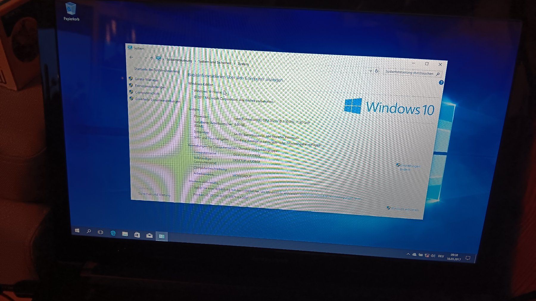 Lenovo Notebook: LENOVO G70 PENTIUM 4GB mit WLAN USB – Usato da Sempach - Station venduto da mosquito01 1