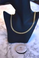 18K GELBGOLD KETTE (CUBAN CHAIN)