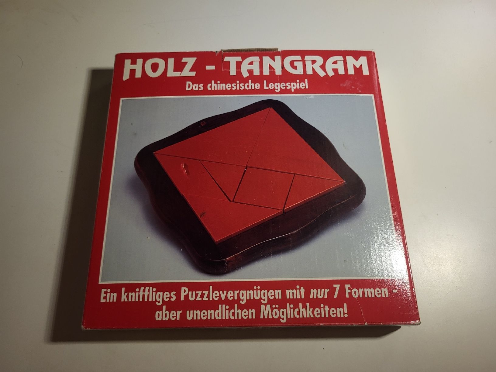 Spiele: Holz Tangram - Das chinesische Legespiel – Gebraucht aus Ettiswil von beekeper13