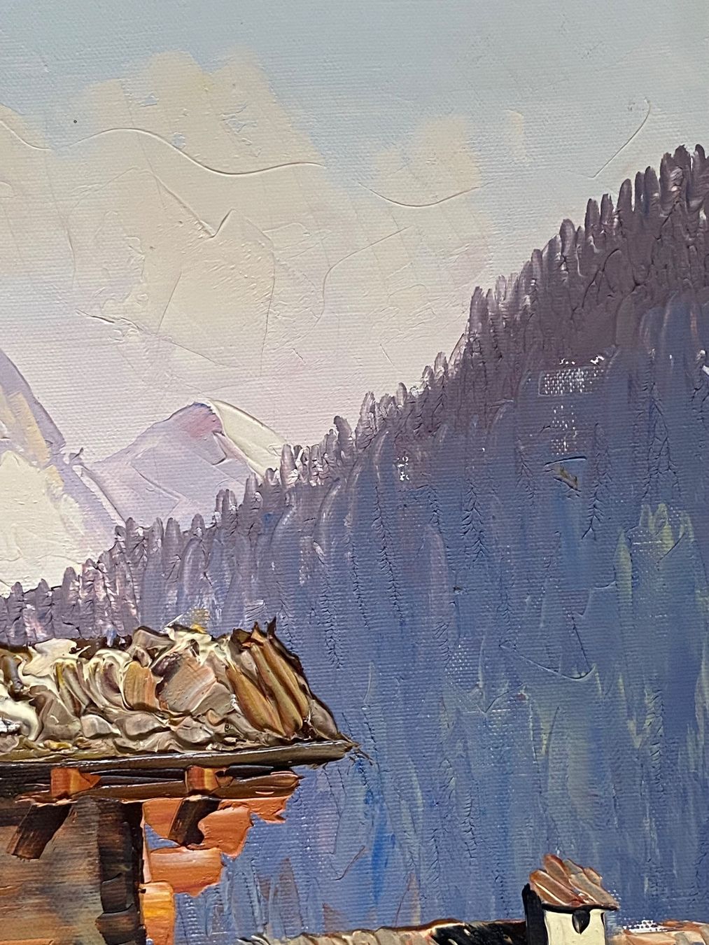 Tableaux: G R . Peitrequin . ( Val D’ Anniviers ) – D'occasion à Biel/Bienne par sol_7wtq 4