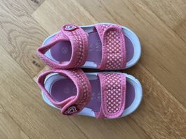 Süessi rosa Kindersandalen, Grösse 21, für den Sommer!