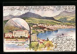 Lugano-Paradiso, Pension Villa Carmen un