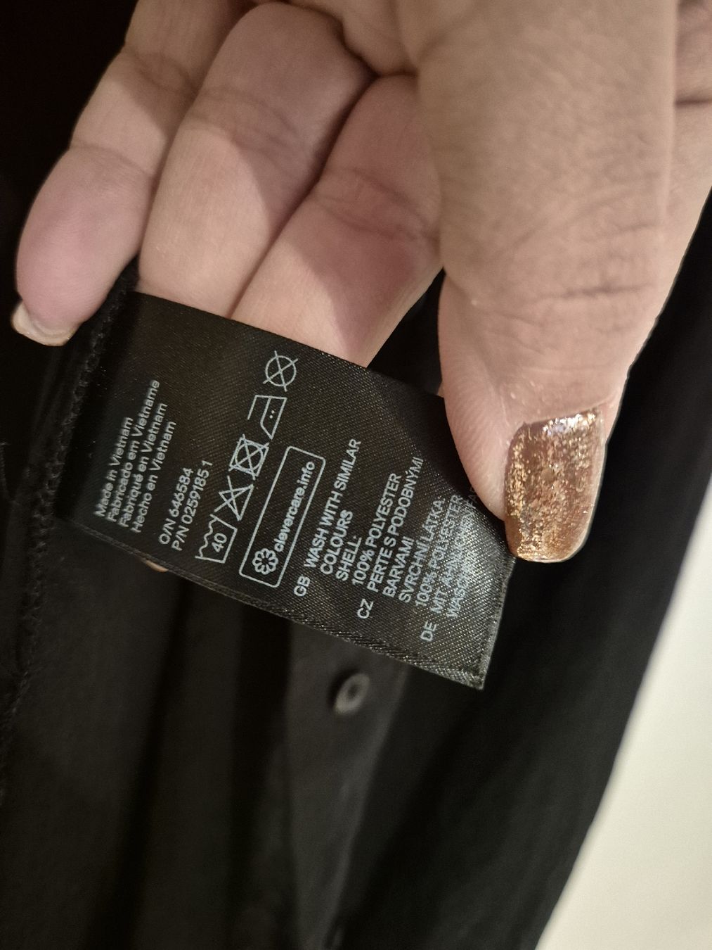 H&M Camicette: H&M Bluse, schwarz, Grösse 40 – Usato da Biberist venduto da pingu_90 2
