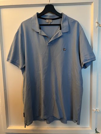 Woolrich Poloshirt Hellblau - Zeitloser Klassiker, Gr. L