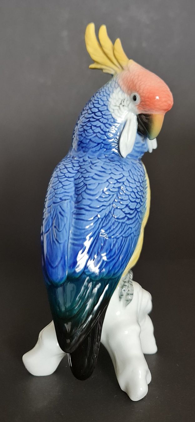 Karl Ens Statuette: Ens Kakadu – Usato da Horgen venduto da Ne19