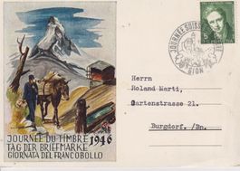 Tag der Briefmarke Sion 1946