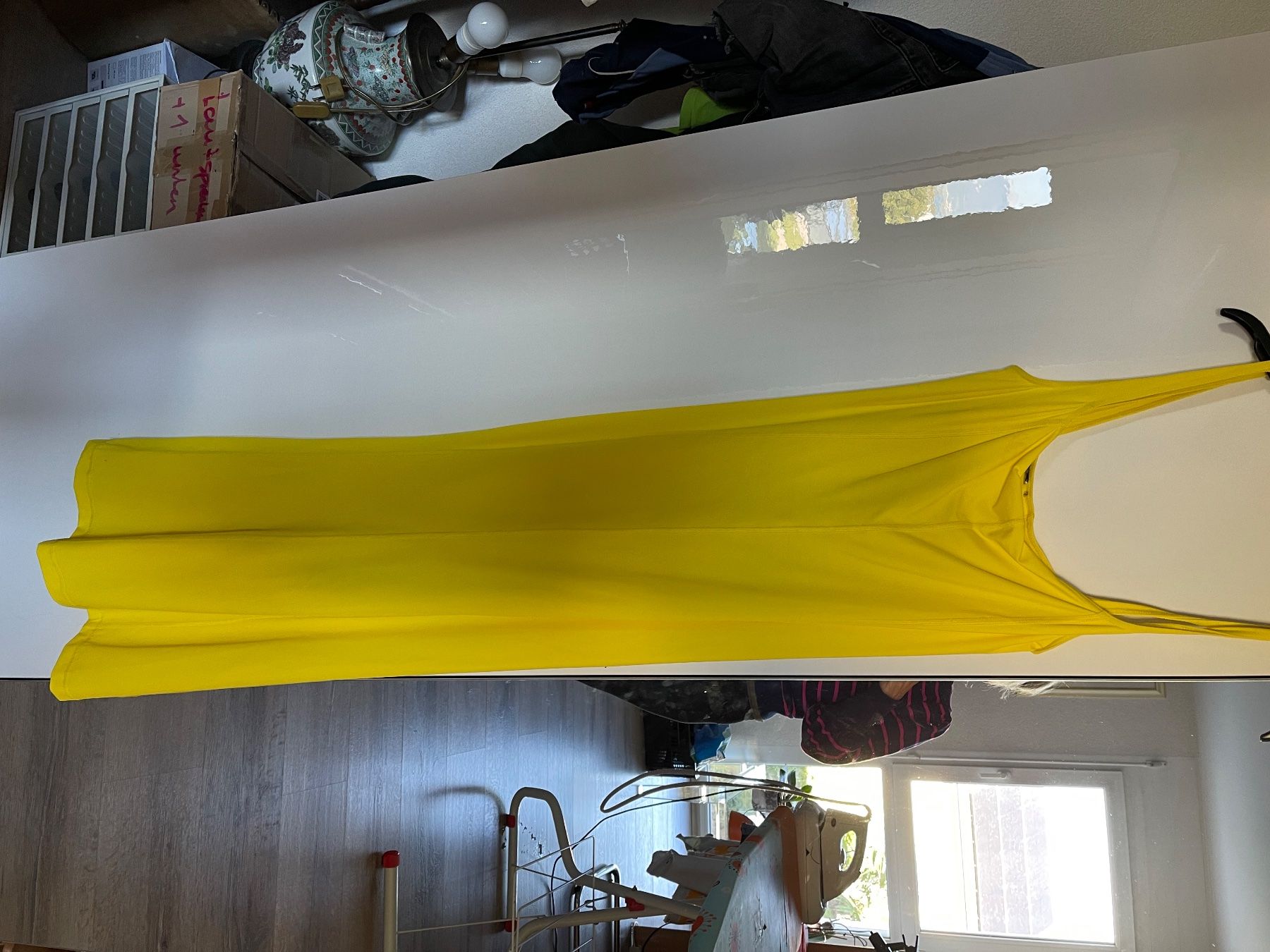 Vestiti: Robe jaune mi-longue stretch – Usato da Portalban venduto da Lsgn 1