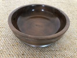 Schale aus Holz - Retro aus den 1960er-Jahren