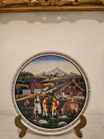 Porzellanteller Langenthal - Appenzeller "Schelleschötte"